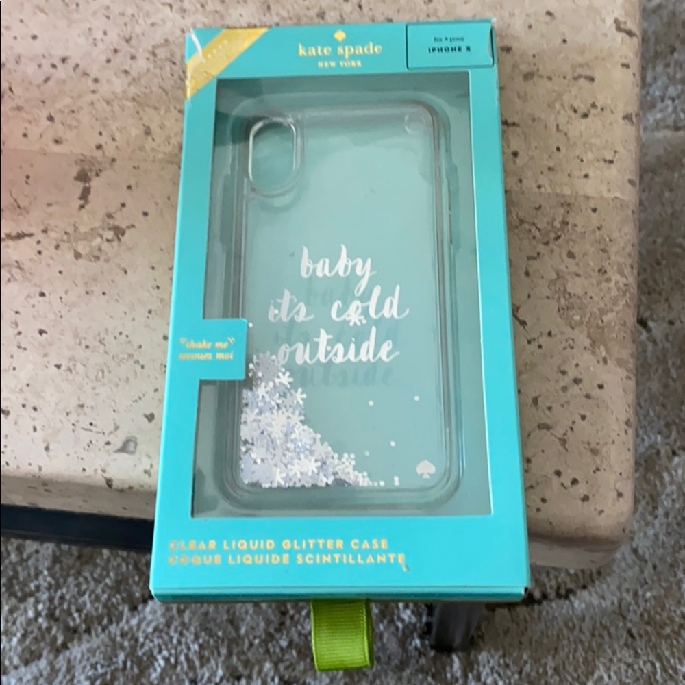 Kate Spade “Baby it’s cold outside” iPhone X/XS